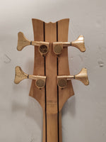 Schecter DIAMOND SERIES Custom 4 Bass Guitar active pickups - Wood Natural - Image 8