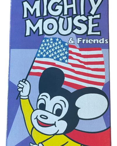 Mighty Mouse & Friends - VHS Video Tape - Classic Animation Collection - Very Good
