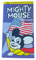 Mighty Mouse & Friends - VHS Video Tape - Classic Animation Collection - Very Good - Image 1