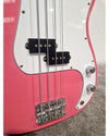 Gear4music Jive - Bass Guitar - Pink - Good - Photo 15