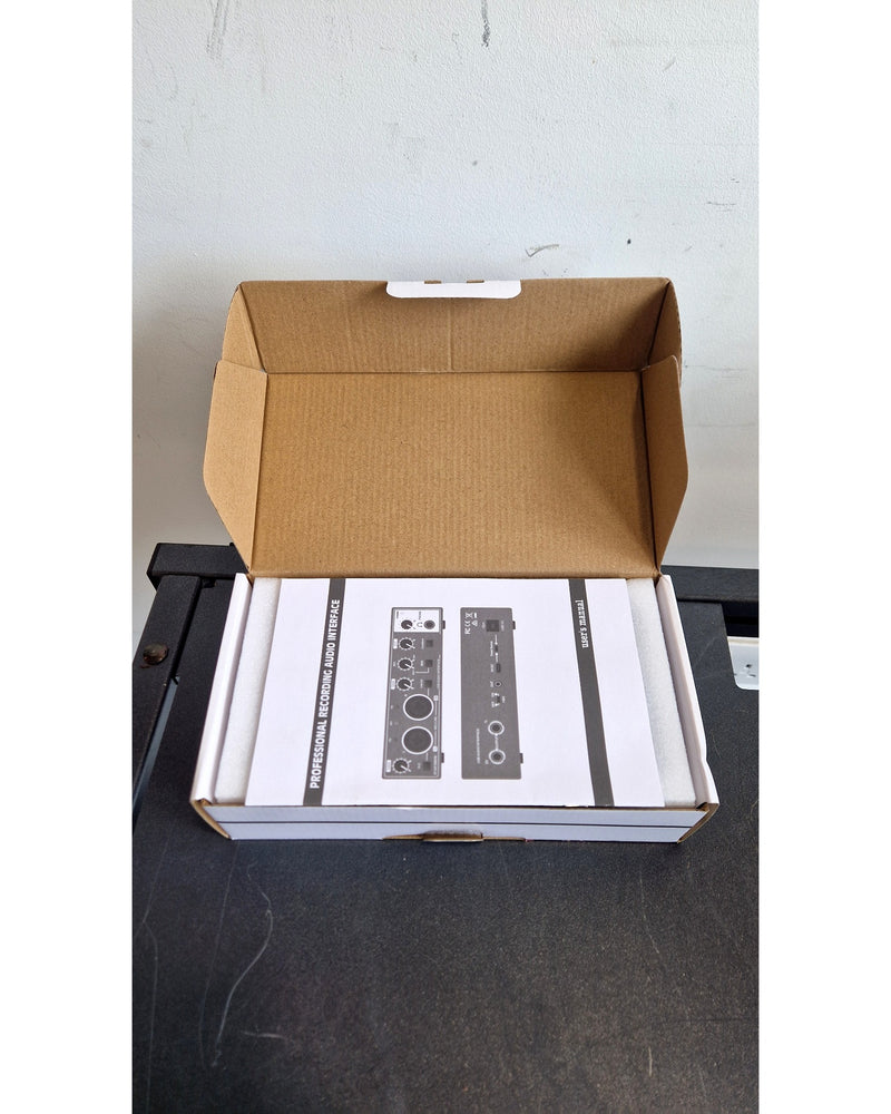 Audiophile 2x2 Professional Sound Card USB Audio Interface - Audio Interface - Like New w/ Original Box - image 3