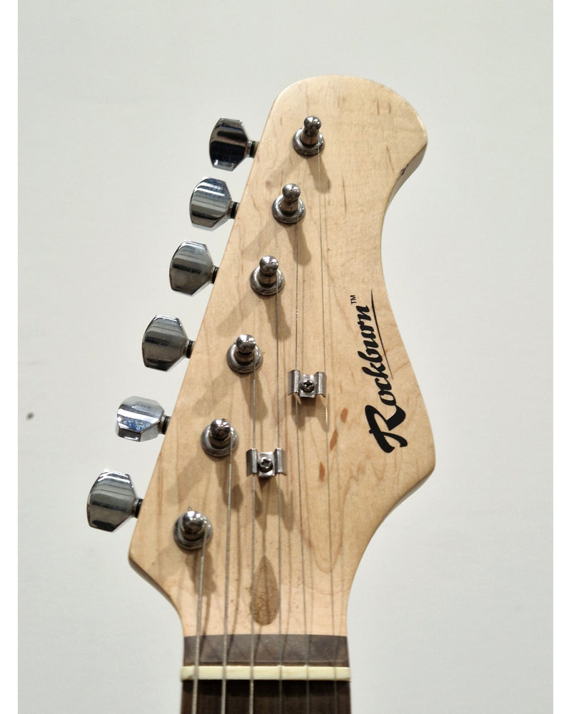 Rockburn ST - Electric Guitar - Black - Fair - Image 8