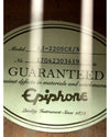 Epiphone AJ-220SCE/N - Acoustic Guitars - Natural - Excellent w/ Soft Case - Photo 3
