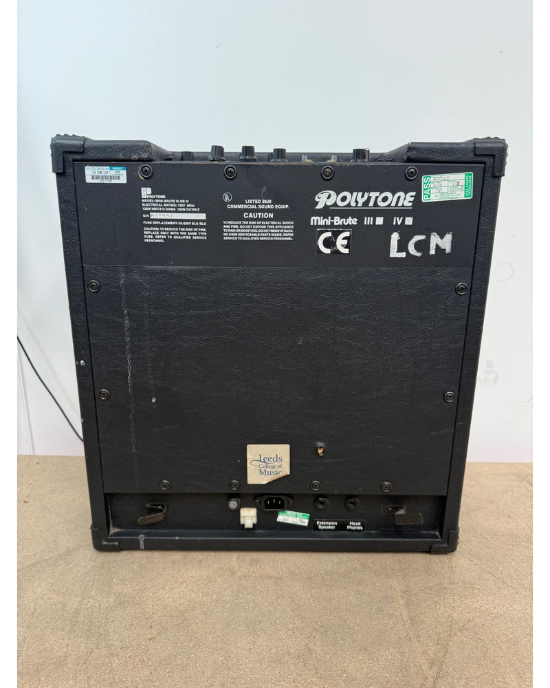 Polytone Minibrute - Guitar Amplifiers - Spares or Repairs - Image 3
