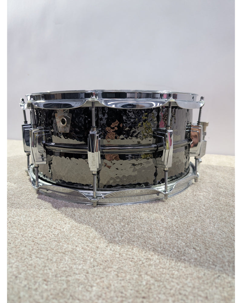 Ludwig Black Beauty Hammered 6.5" Snare - Acoustic Drum - Like New - image 13