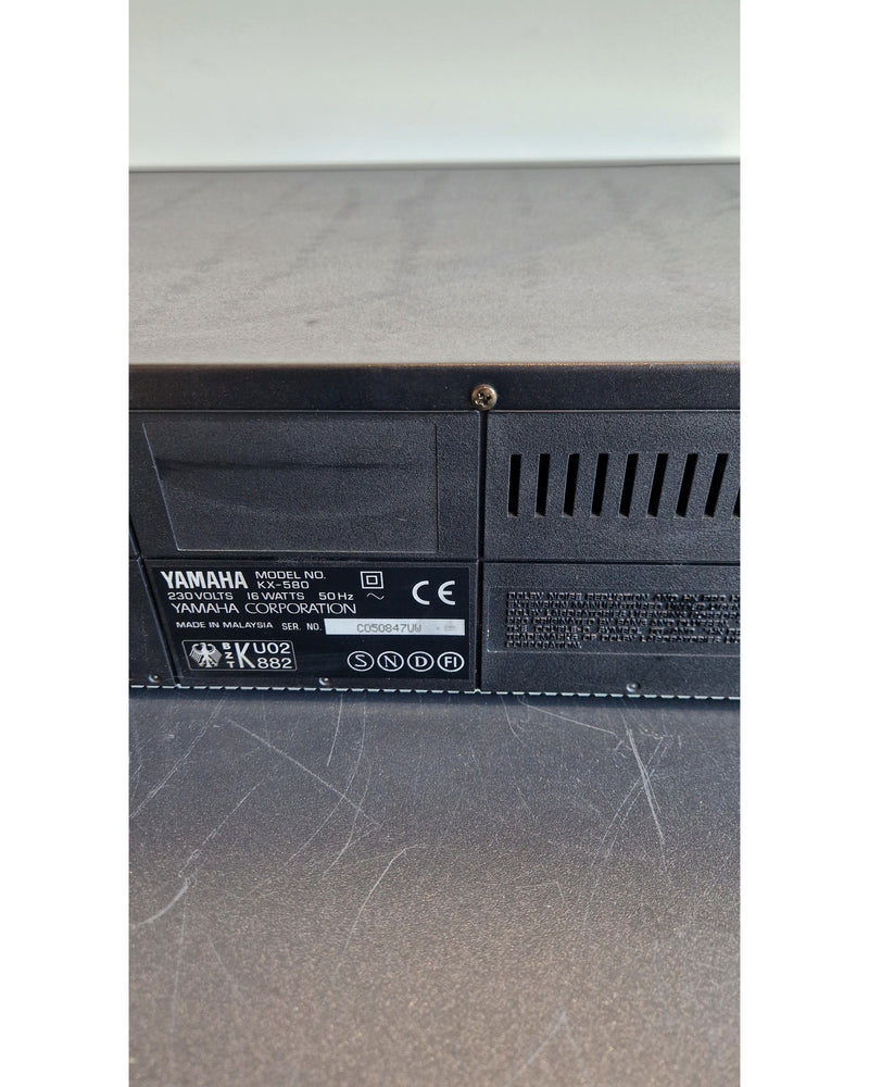 Yamaha KX-580 Special Edition - Cassette Deck - Black - Good - Image 4