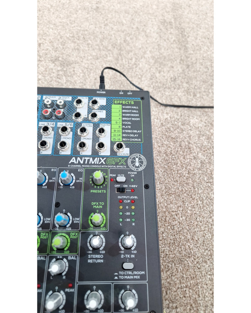 ANT ANTMIX 6FX - Mixer - Very Good w/ Power Supply - image 8