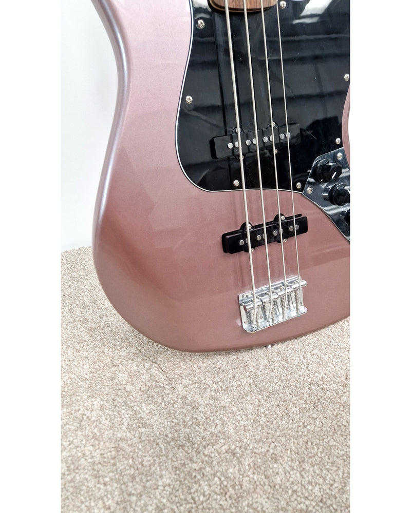 Fender Affinity Series Jazz Bass Burgundy Mist - Bass Guitar - Very Good - image 7