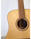 Ashbury AG-48 - Acoustic Guitar - Natural - Good - Photo 13