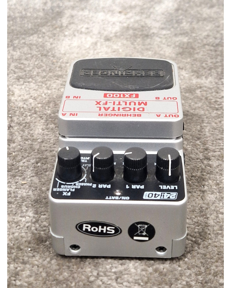 BEHRINGER FX100 - Effects Pedal - Excellent - Image 2