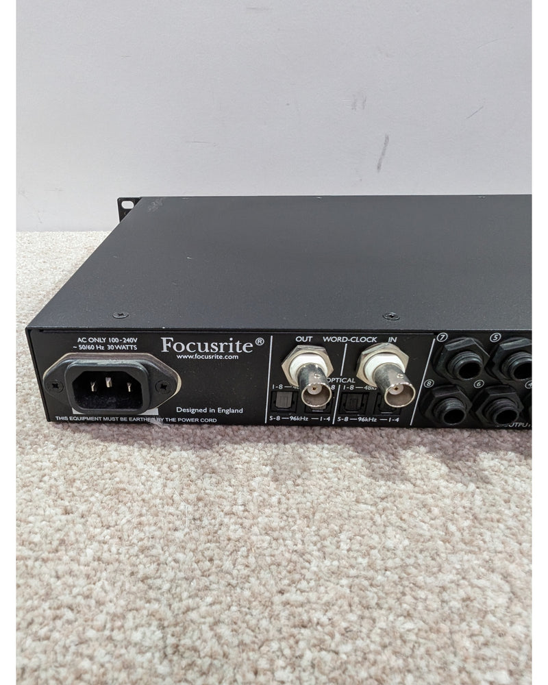 Focusrite Scarlett OctoPre Dynamic MkII - Audio Interface - Very Good w/ Original Box - image 9