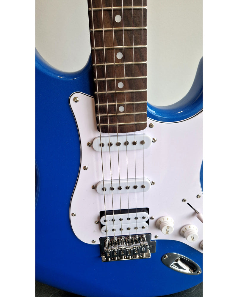 Eastcoast ST2 - Electric Guitars - Blue - Like New w/ Original Box & Tremolo arm - Image 16