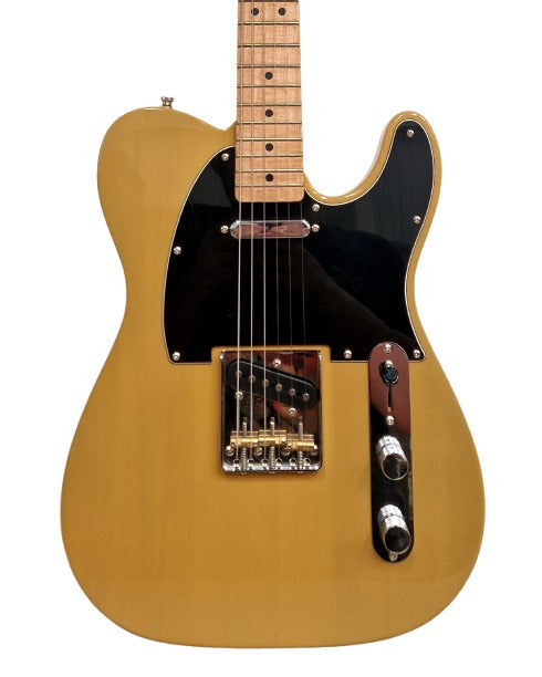 Fender Affinity Telecaster - Butterscotch Blonde - Very Good w/ Hard Case & Upgraded Brass Saddles - image 1