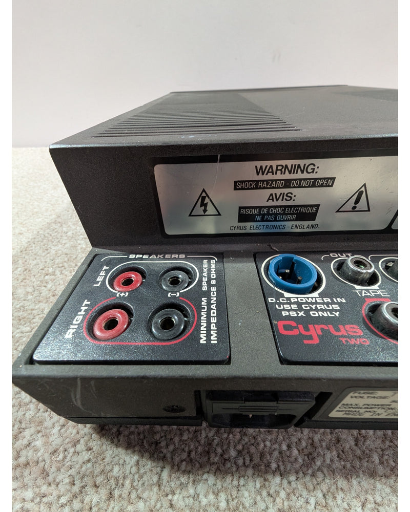 Cyrus Two - Hi-Fi Amplifier - Good w/ Manuals - image 9