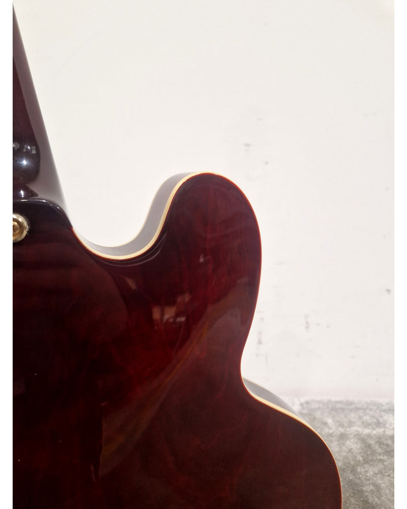 Epiphone Riviera P93 - Semi-Hollow Electric Guitar - Dark Red - Excellent w/ Hard Case - Image 19