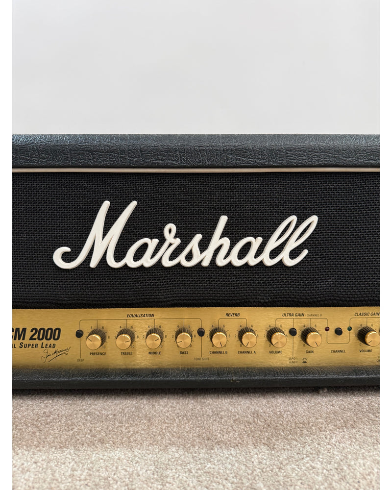 Marshall JCM 2000 Dual Super Lead DSL50 - Guitar Amplifier - Black - Good - image 3
