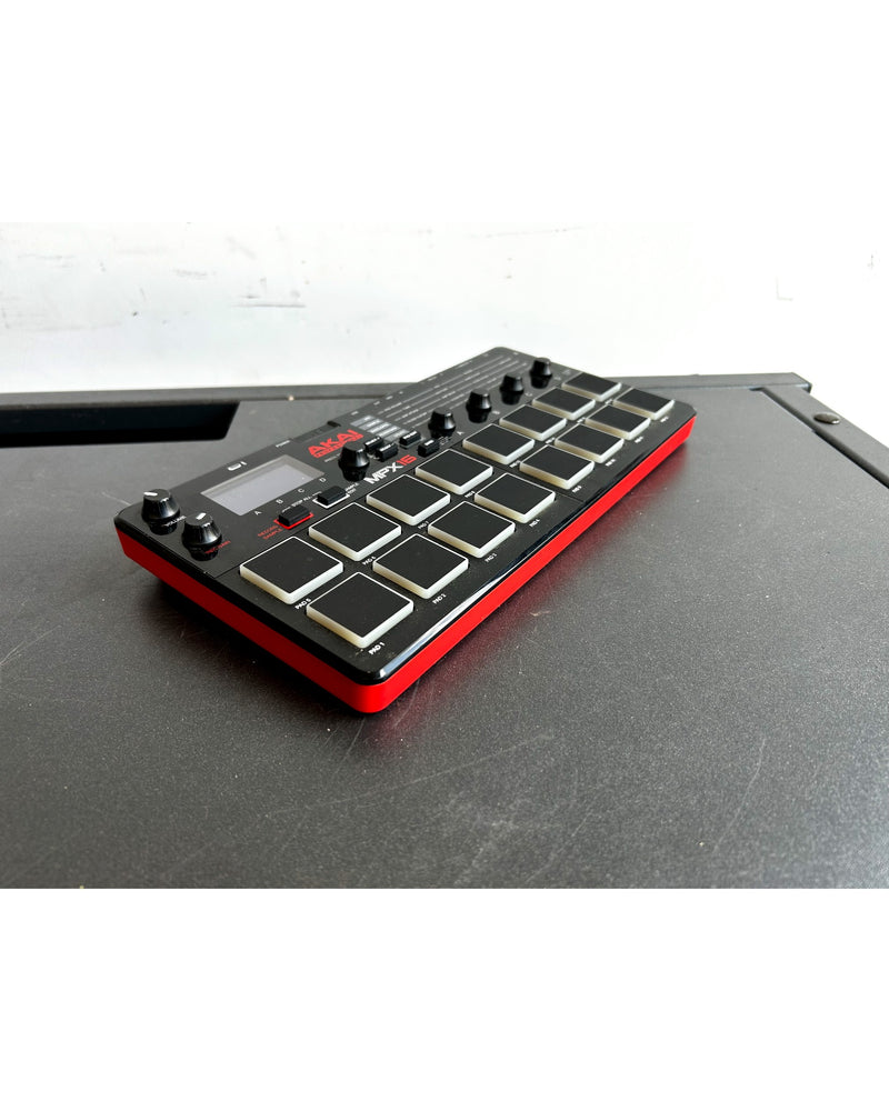 AKAI Professional MPX16 - Audio Sampler - Black/Red - Excellent - Image 3