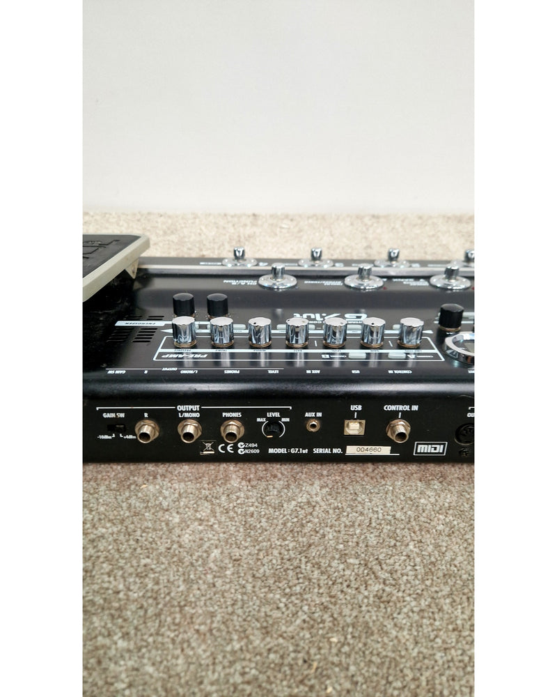 Zoom G7.1ut - Multi-Effects Pedal - Black - Good w/ Power Supply - image 5