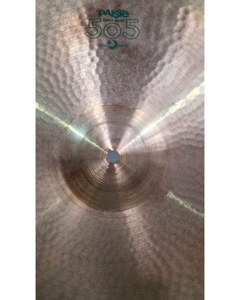 Paiste 505 20" Ride - Cymbal - Excellent - image 6
