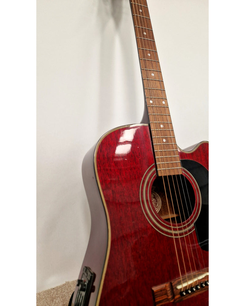 Washburn D-10 CEM/TWR - Excellent w/ strap - image 6