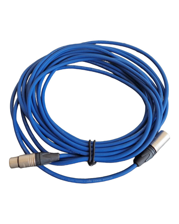 Sommer 25ft Microphone Cable - Blue - Microphone Cable - Very Good