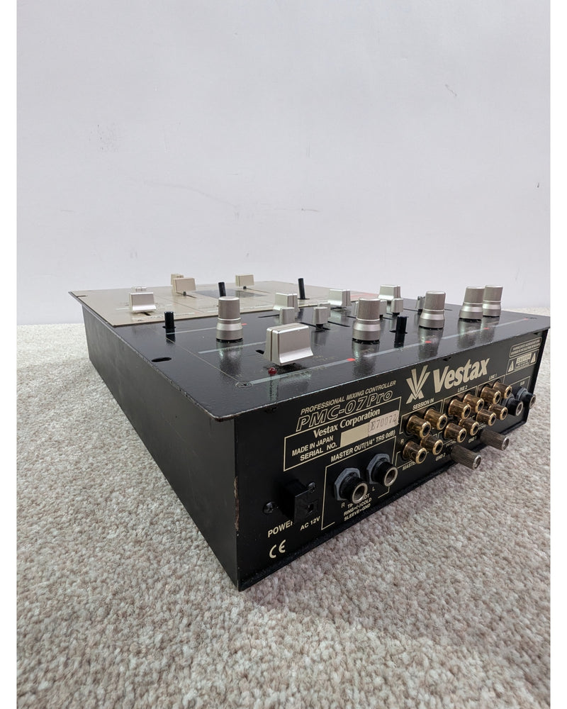 Vestax PMC-07Pro - DJ Equipment - Silver/Black - Good w/ Power Supply - image 16