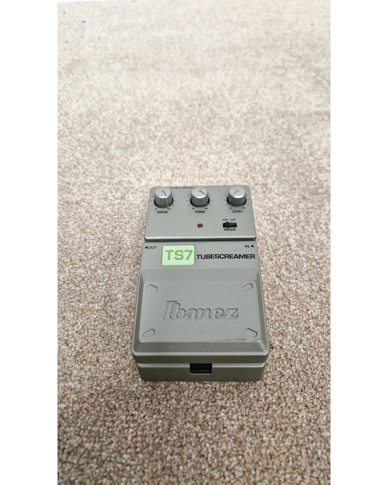 Ibanez TS7 Tube Screamer - Effects Pedal - Silver - Excellent - Image 5