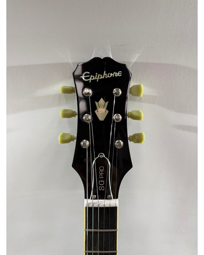 Epiphone SG Pro - Electric Guitar - Black - Very Good w/ Soft Case - image 4