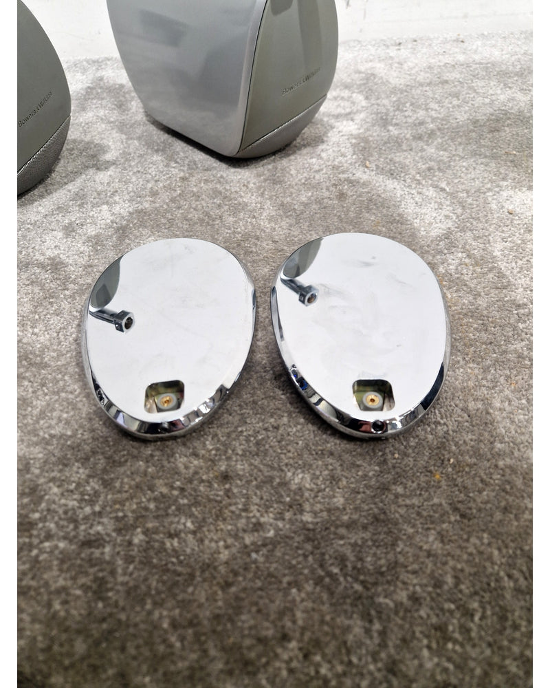 Bowers & Wilkins M-1 - Hi-Fi Speakers - Silver - Pair - Very Good - Image 4