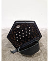 Wren Deluxe Concertina - Concertina - Black - Excellent w/ Hard Case & Original Box - Photo 6