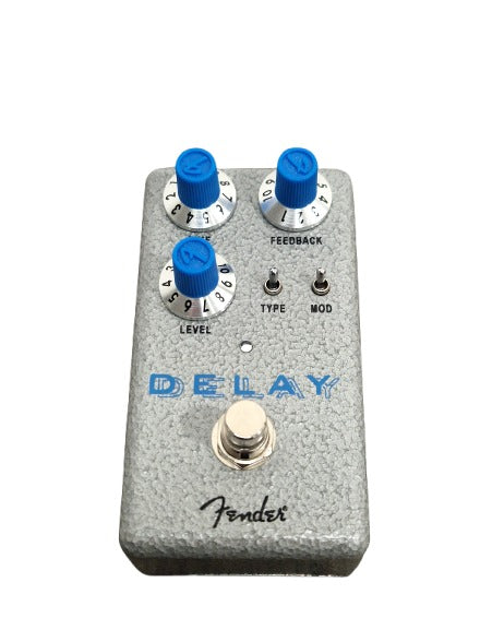 Fender Hammertone Delay Effects Pedal - Grey – Delay Pedal - Excellent - Image 1
