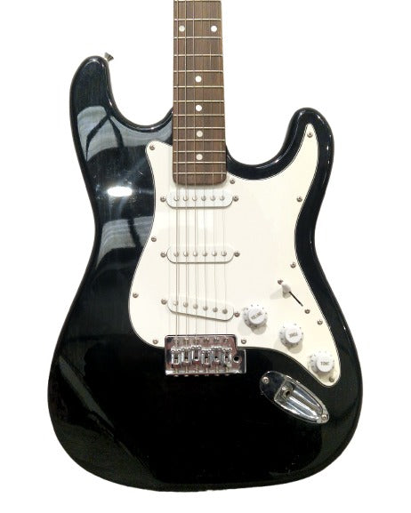 Rockburn ST - Electric Guitar - Black - Fair