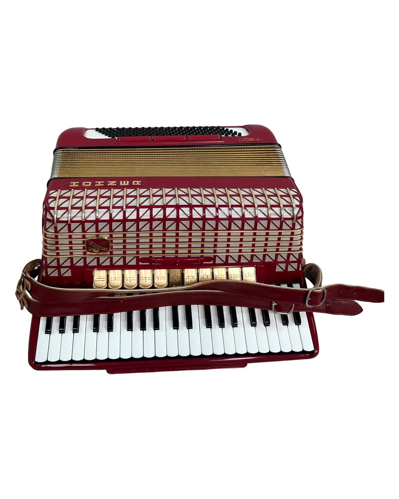 Hohner Atlantic IV Deluxe - Accordion - Red - Fair - image 1