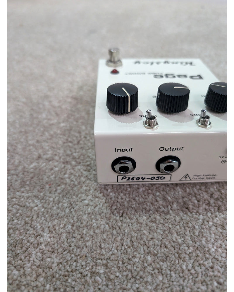 Kingsley Page Tube Boost - Overdrive & Distortion Pedals - White - Like New - image 10