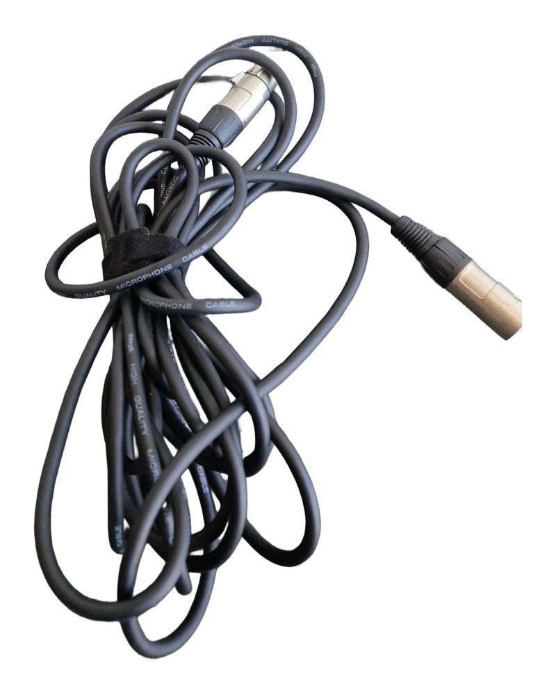 Stagg 15ft Microphone Cable - Black - Microphone Cable - Excellent - image 1