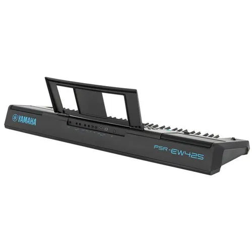 Yamaha PSR-EW425 Black Keyboard - 76-Key Touch-Sensitive - Open Box w/ Original Box & Power Supply - Image 7