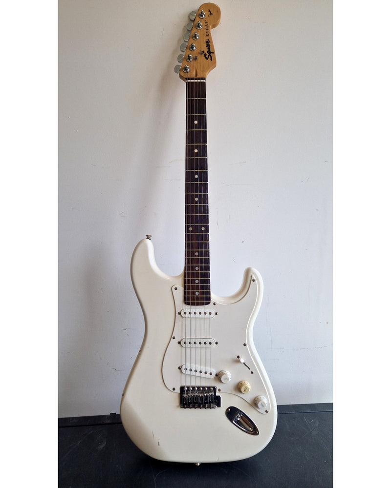 Squier Strat Chinese - Electric Guitar - White - Fair - Image 2