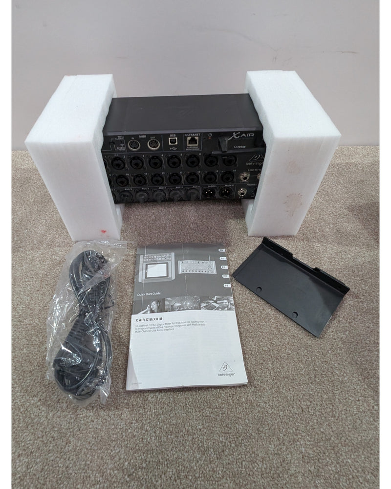 Behringer XAir XR18 - Mixer - Very Good w/ Original Box, Manuals, Power Supply - image 15