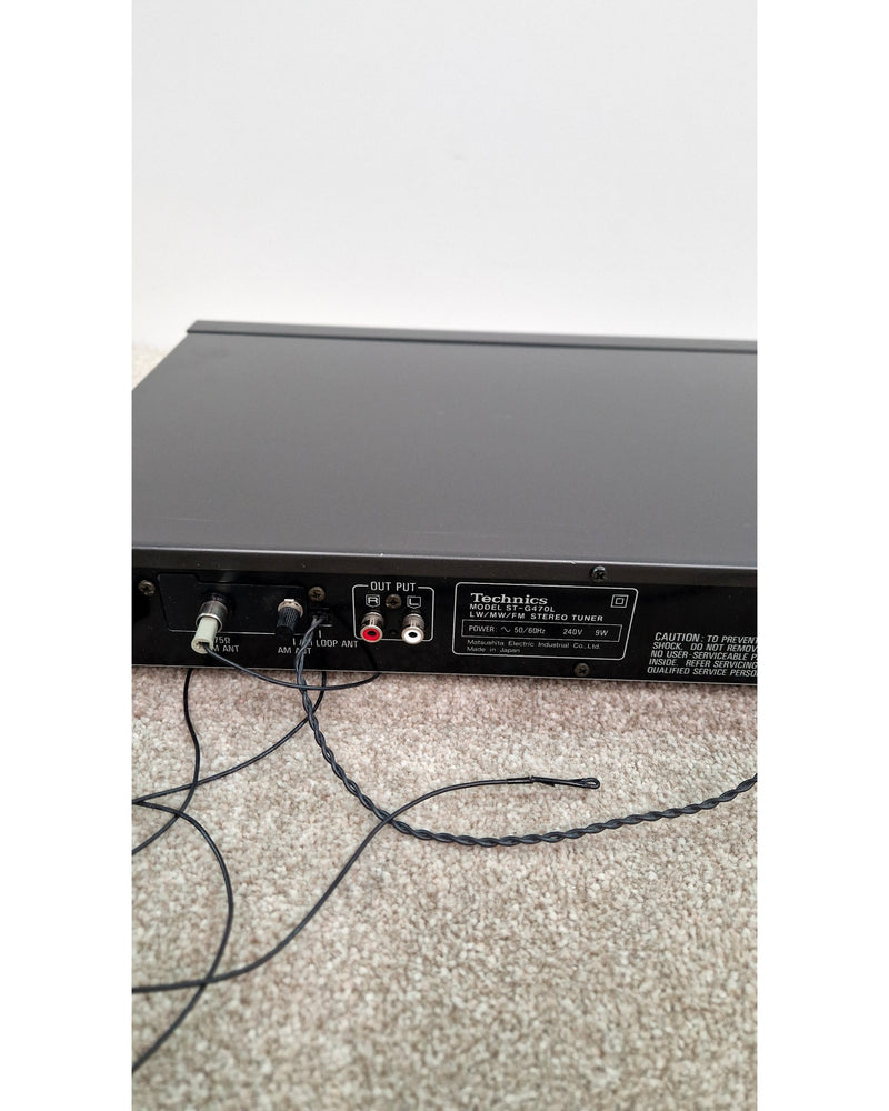 Technics ST-G470L - Hi-Fi Tuner - Black - Good - image 4