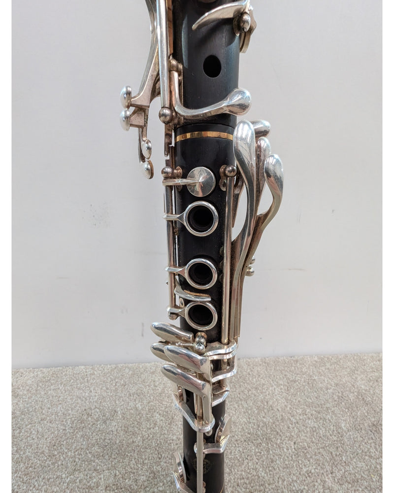 Selmer Privilege Clarinet - Clarinets & Flutes - Black With Silver-Coloured Keywork And Gold-Coloured Rings - Good w/ Hard Case - image 9