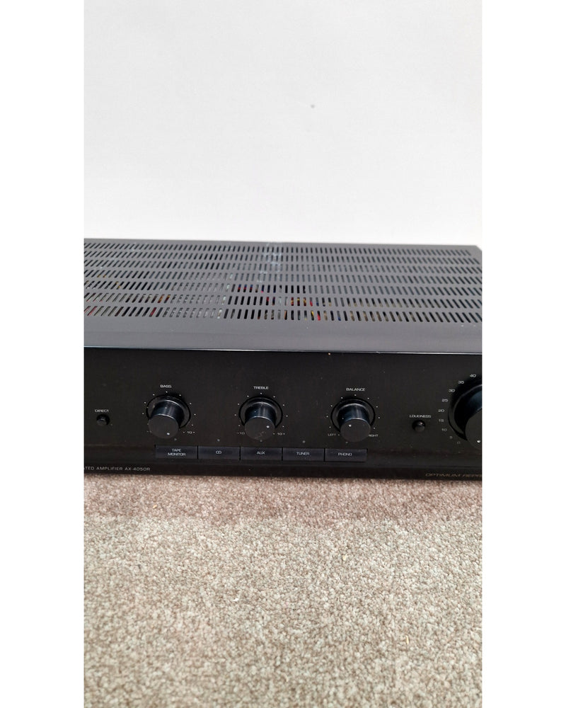 Sherwood AX-4050R - Hi-Fi Amplifier - Black - Very Good - image 11