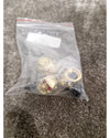 3 Pcs Metal Guitar Volume Tone Control Knobs - Gold – Control Knob - Excellent - Photo 8