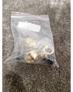 3 Pcs Metal Guitar Volume Tone Control Knobs - Gold – Control Knob - Excellent - Image 8