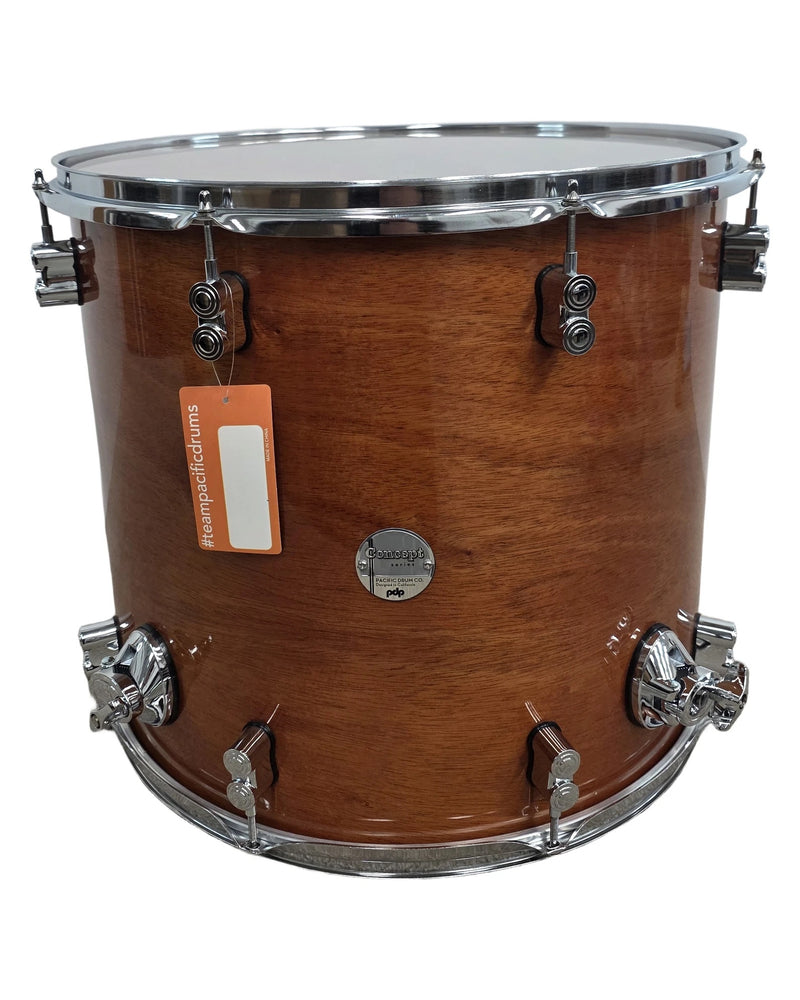 PDP Concept Maple Floor Tom 18" x 16" - Acoustic Drum - Natural - Excellent - image 1