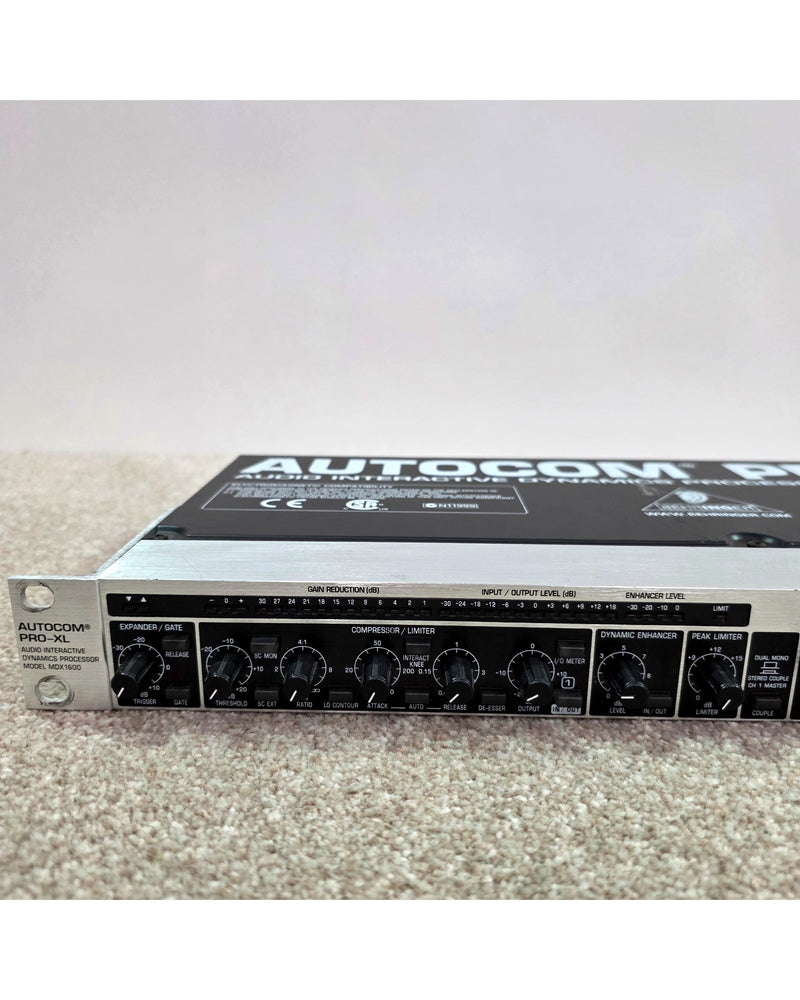 Behringer Autocom Pro MDX1600 - Rack Effects - Good - image 2