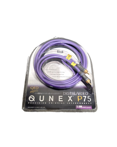 QED Qunex P75 3M - Purple – Speaker Cable - Like New w/ Original Box