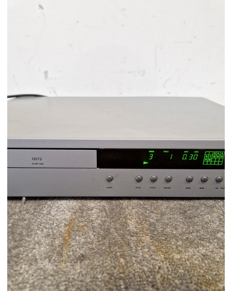Arcam CD72 - COmpact Disc Player - SIlver – Compact Disc Player - Good - Image 9