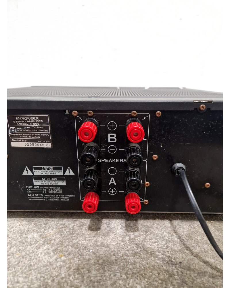 Pioneer A-656 - Hi-Fi Amplifiers - Black - Good - Image 2