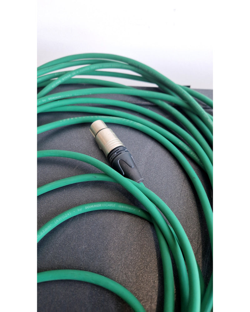 Sommer 25ft Microphone Cable - Dark Green – Microphone Cable - Very Good - Image 11