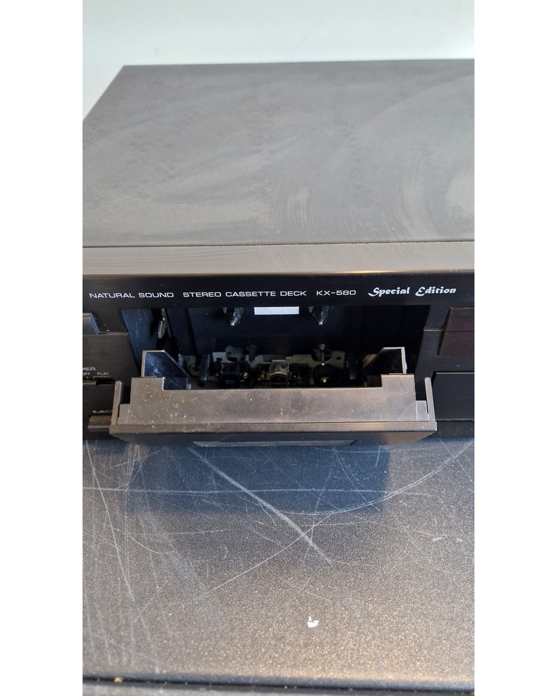 Yamaha KX-580 Special Edition - Cassette Deck - Black - Good - Image 9